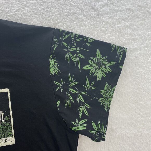 Fresh Laundry T Shirt Men's 3XL Black The Stoner Skeleton Potion Stoner 18 Card - Picture 5 of 9